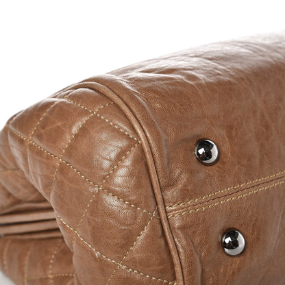 Chanel Calfskin Small Perfect Day Tote Brown 13 of 14
