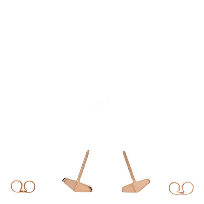 Tiffany 18K Rose Gold Diamond Atlas X Earrings 3 of 5
