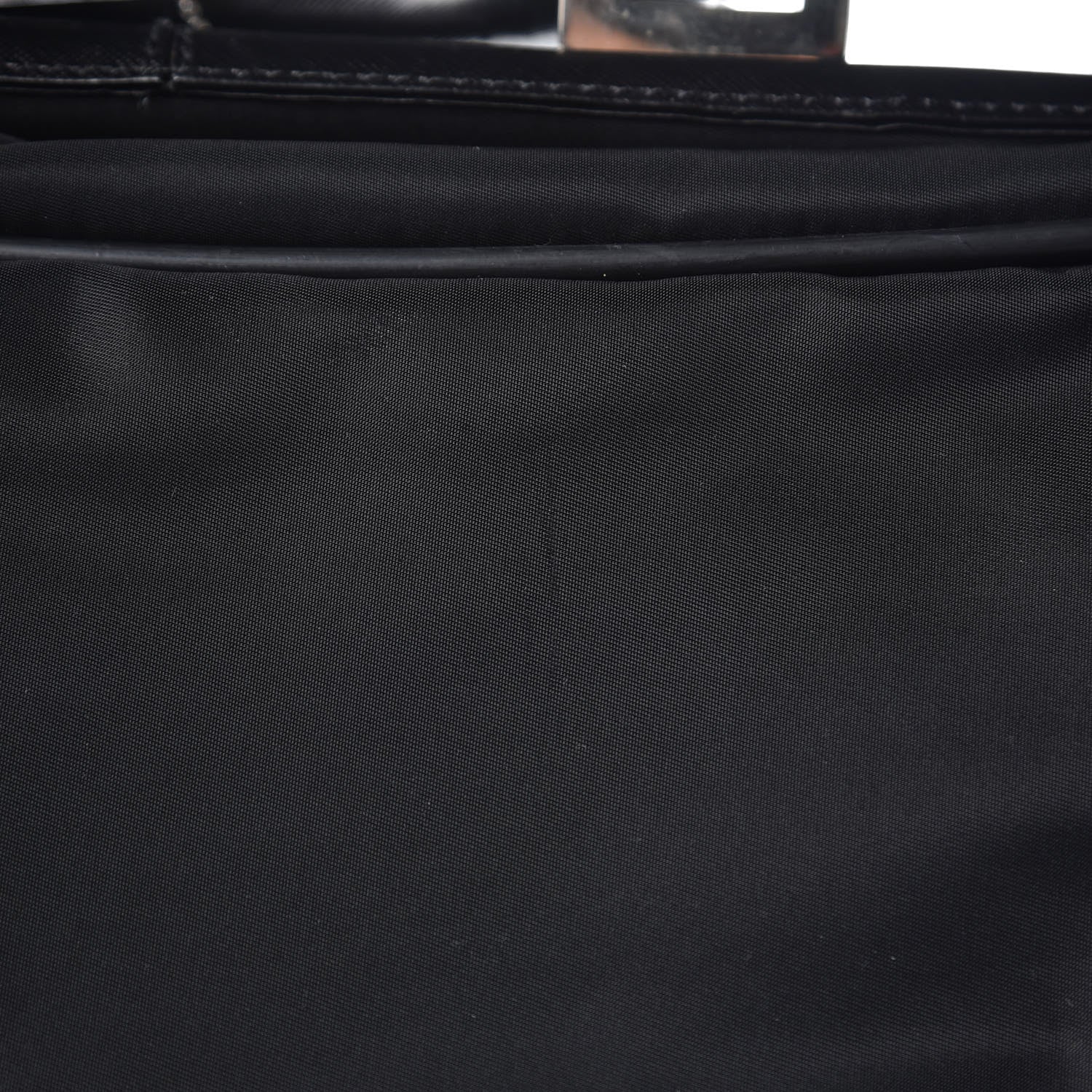Prada Tessuto Nylon Saffiano Luggage Black 17 of 19