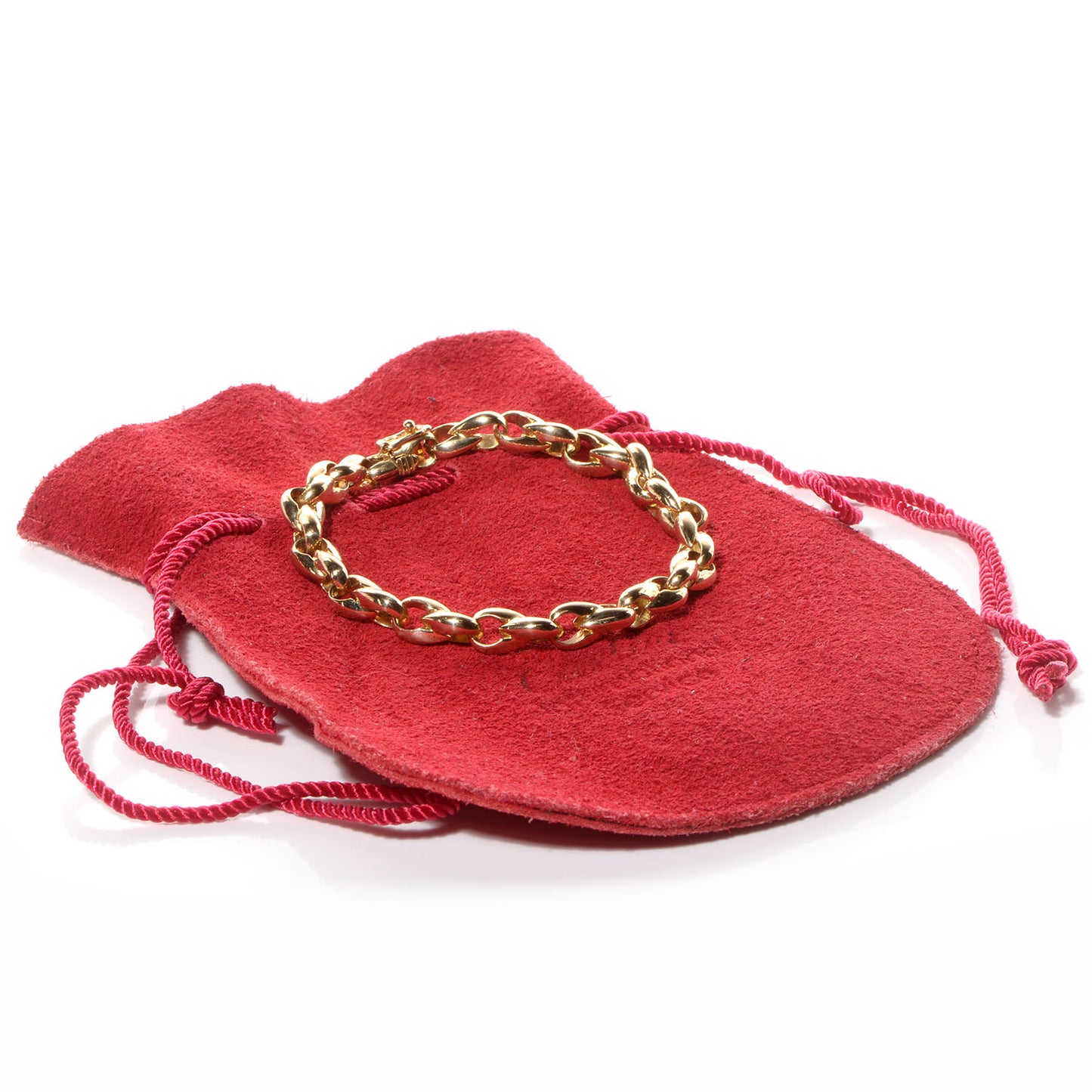 18k Yellow Gold Link Bracelet