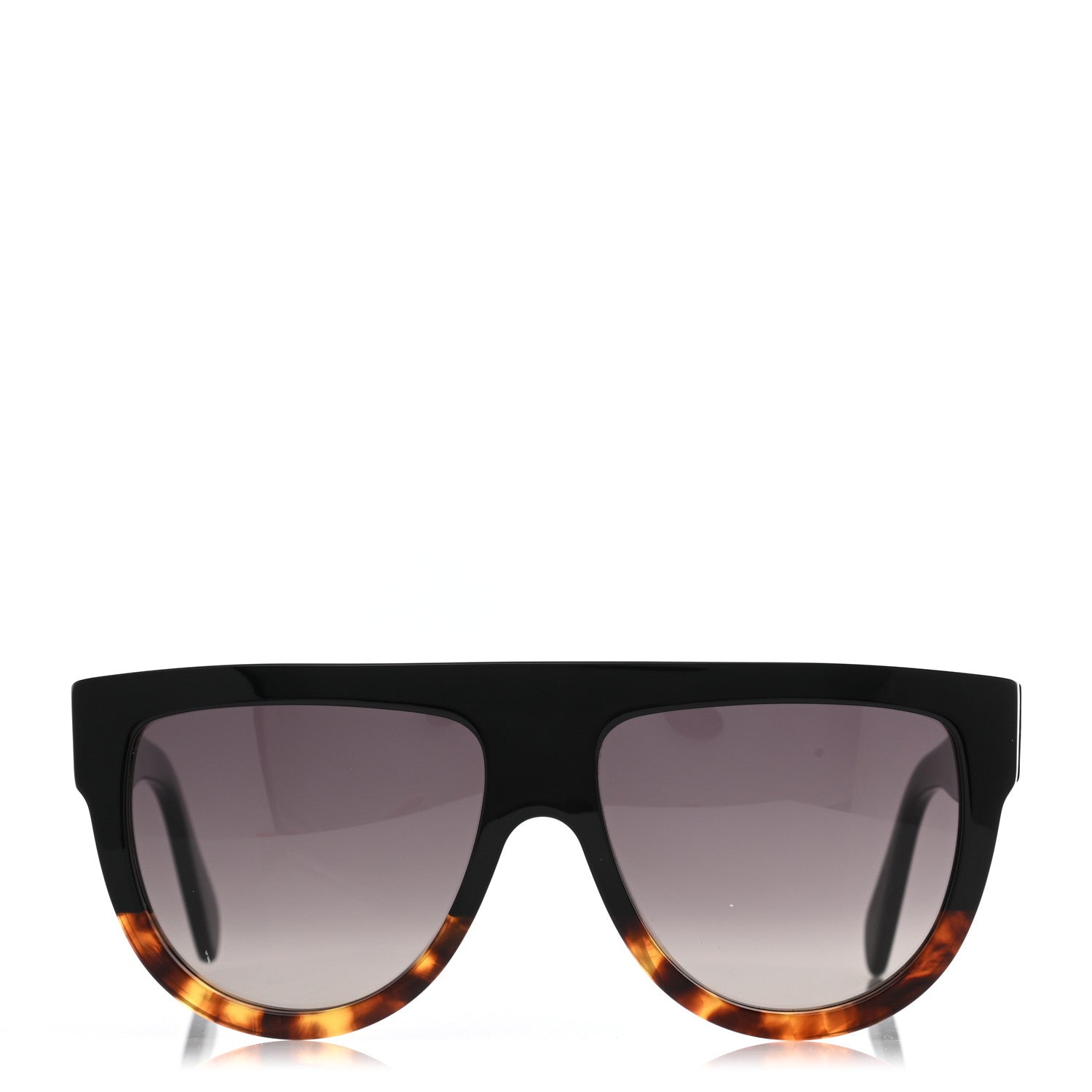 Celine Shadow Sunglasses CL 41026/S Black Havana 2 of 7