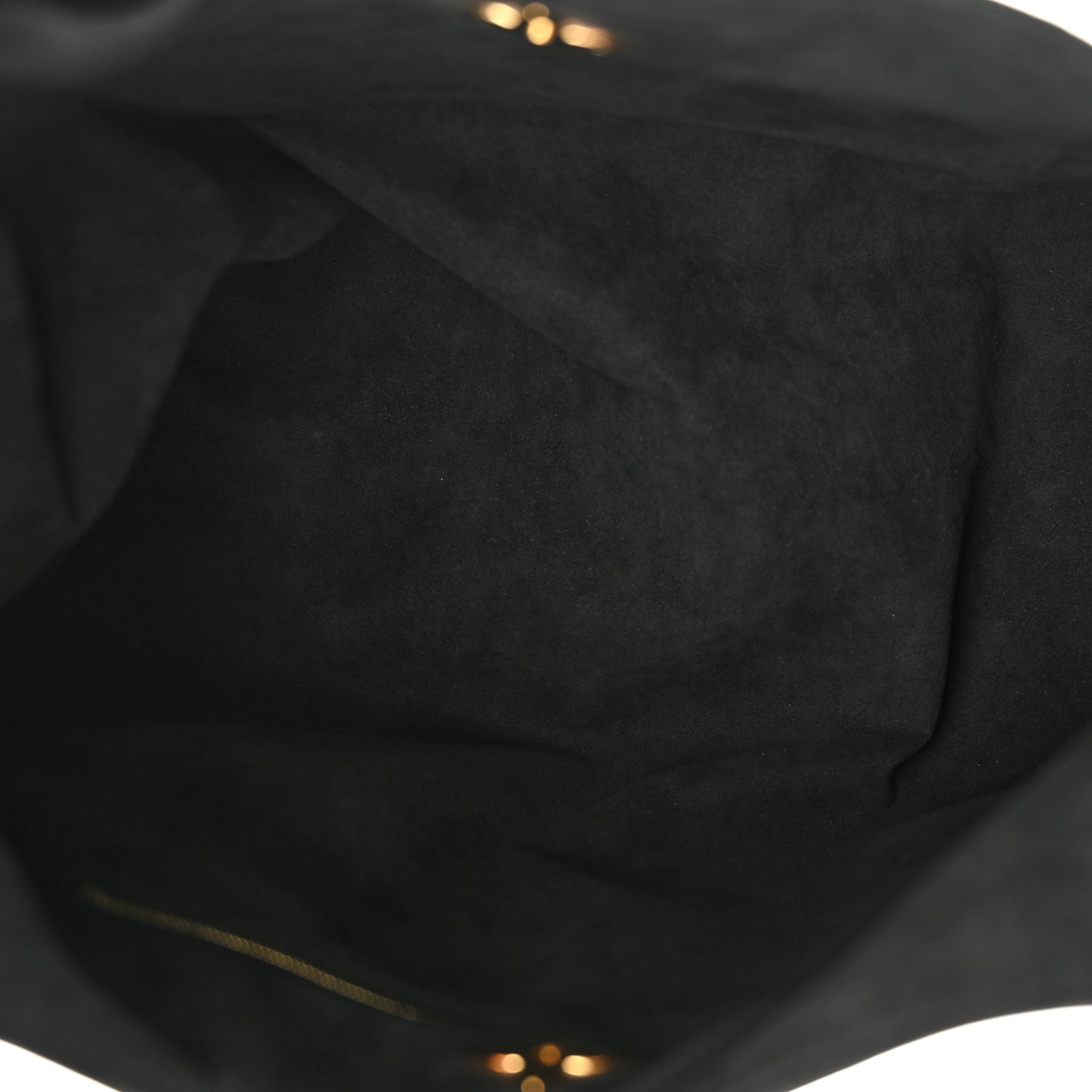 Monogram Flower Hobo Black