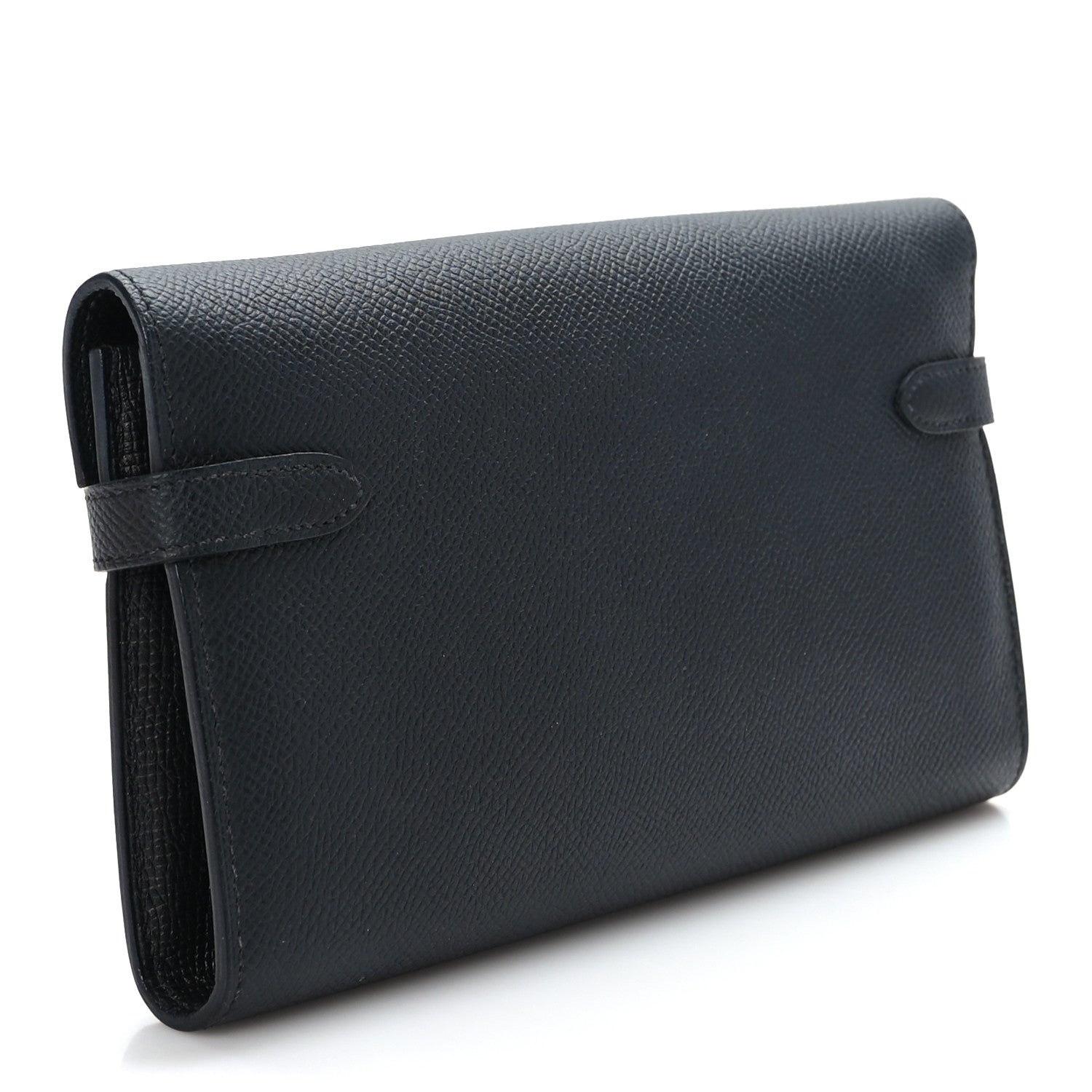 Hermes Epsom Kelly Longue Wallet Black 3 of 8