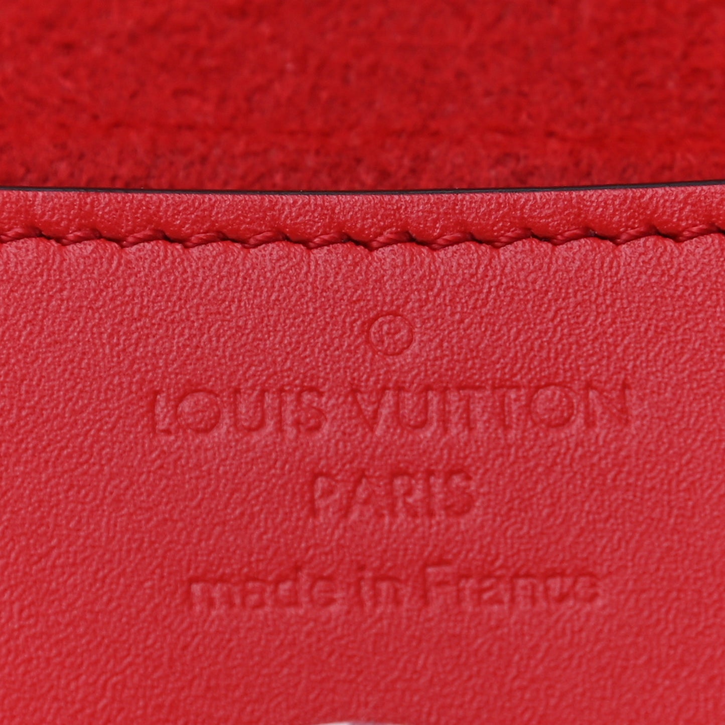Monogram Woody Sunglass Case Rouge