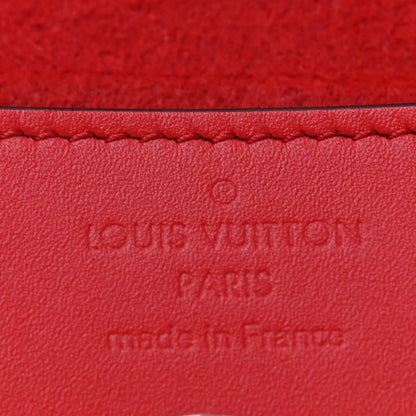 Louis Vuitton Monogram Woody Sunglass Case Rouge 6 of 7