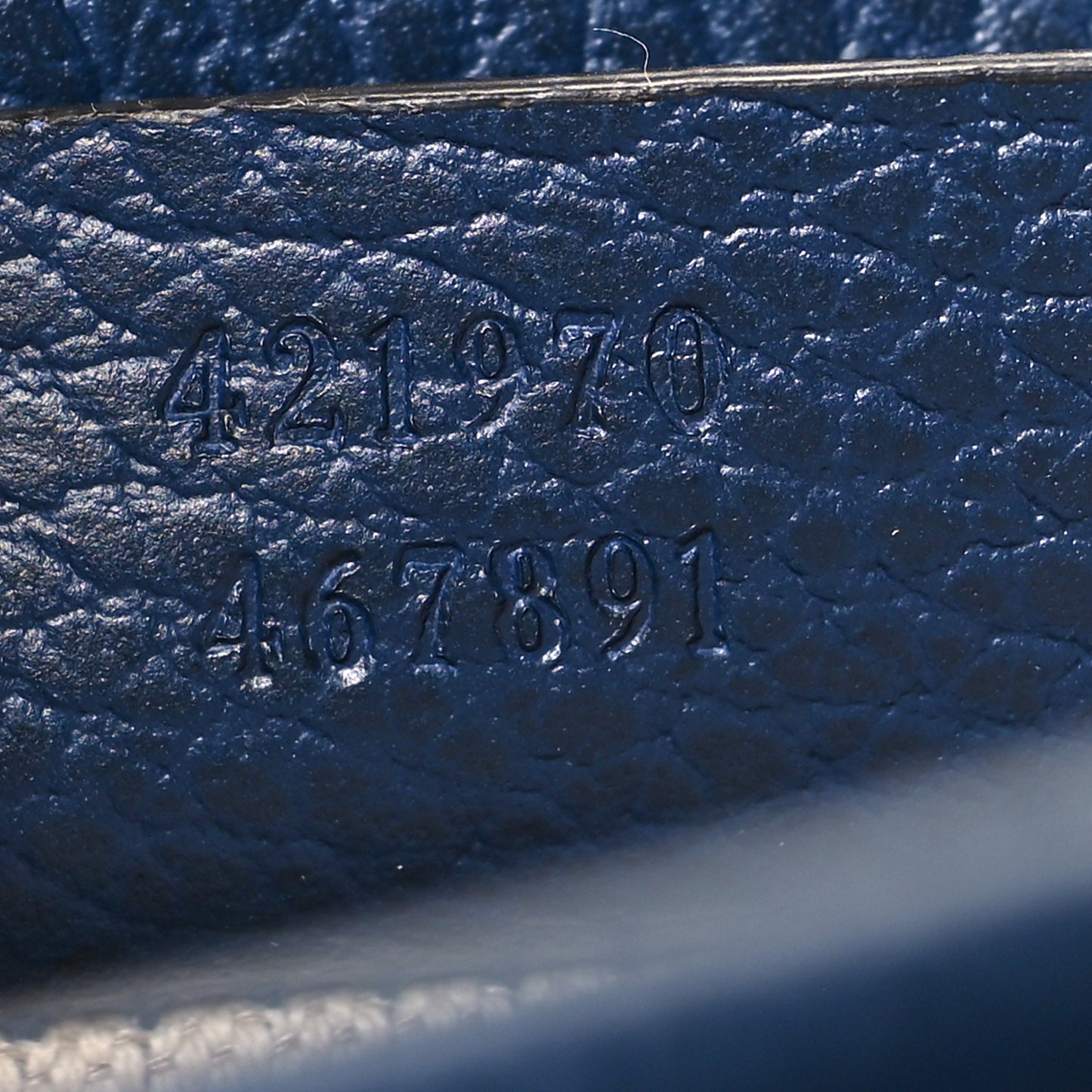 Dollar Calfskin Crystal Mini Dionysus Shoulder Bag Blue Agata Montana Sapphire