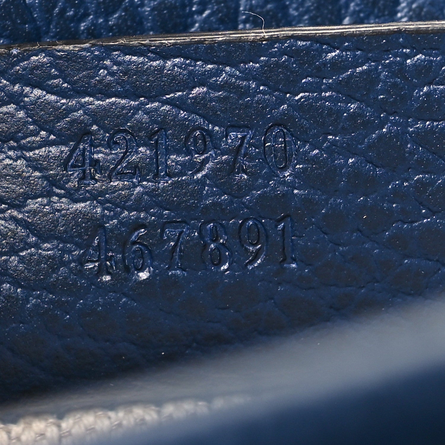Gucci Dollar Calfskin Crystal Mini Dionysus Shoulder Bag Blue Agata Montana Sapphire 7 of 10