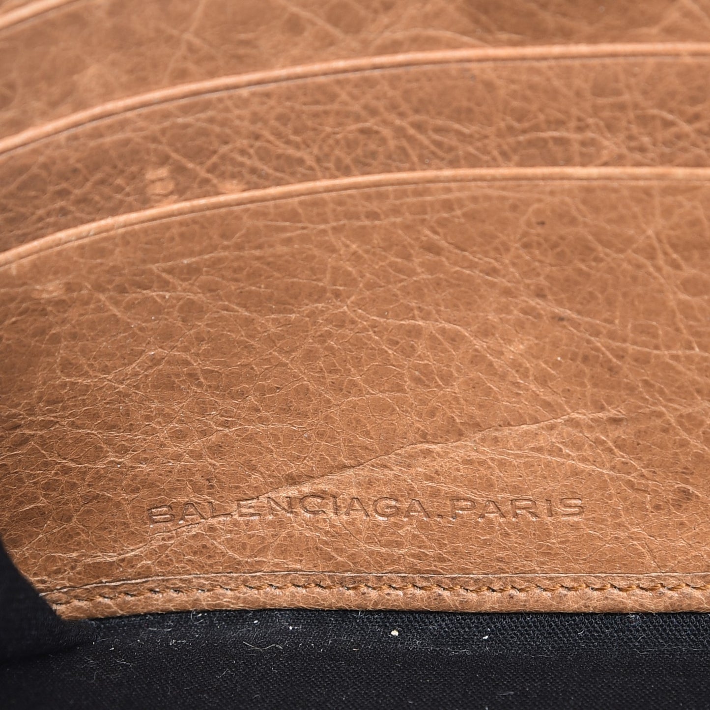 Agneau Giant 12 Rose Gold Hardware Continental Zip Around Wallet Cumin