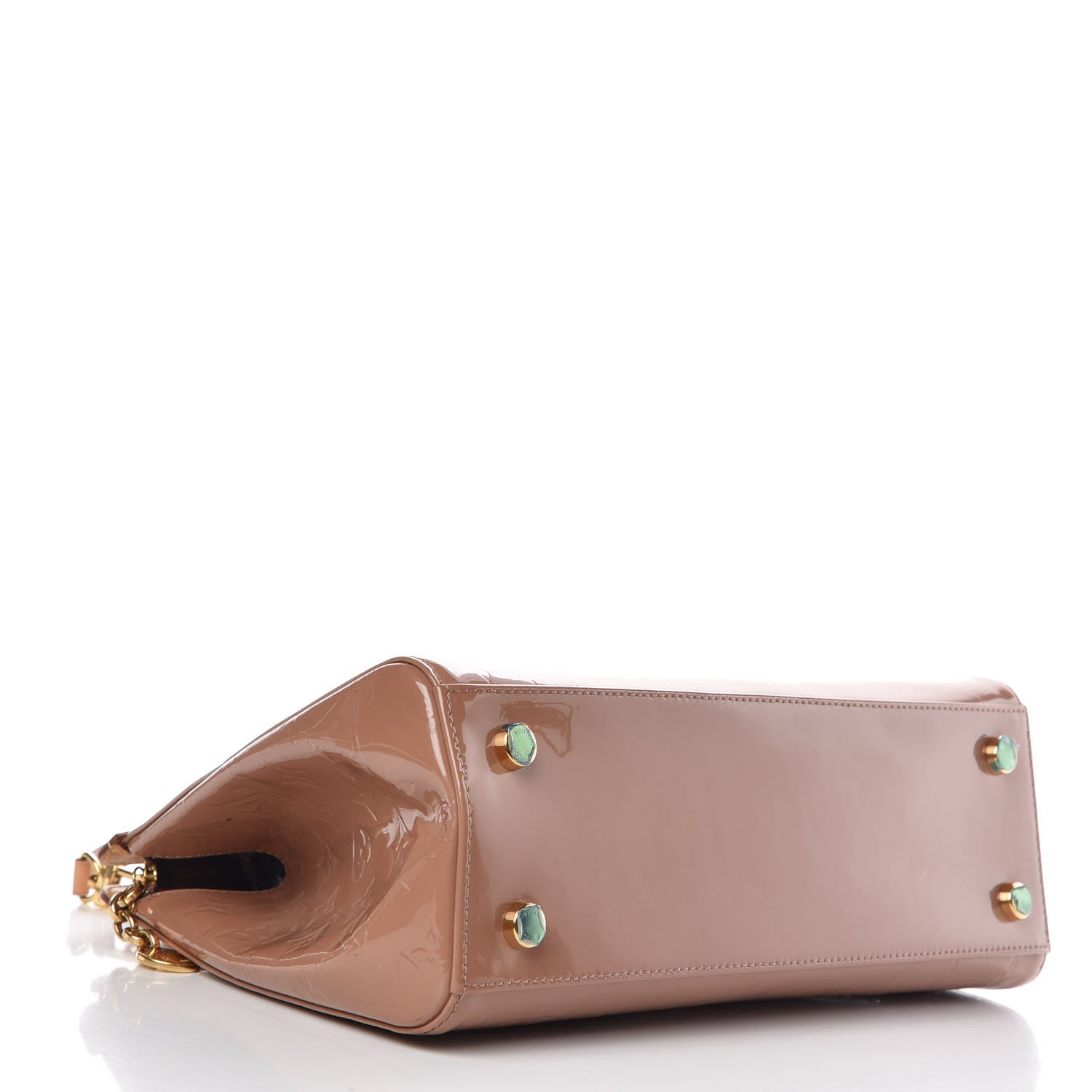 Louis Vuitton Vernis Brea MM Rose Velours 5 of 14