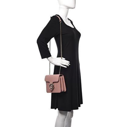 Gucci Dollar Calfskin Small Interlocking G Shoulder Bag Soft Pink 2 of 10