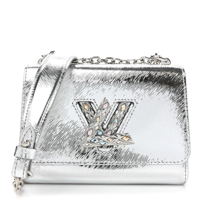 Louis Vuitton Mirror Epi Swarovski Strass Twist PM Silver 1 of 10
