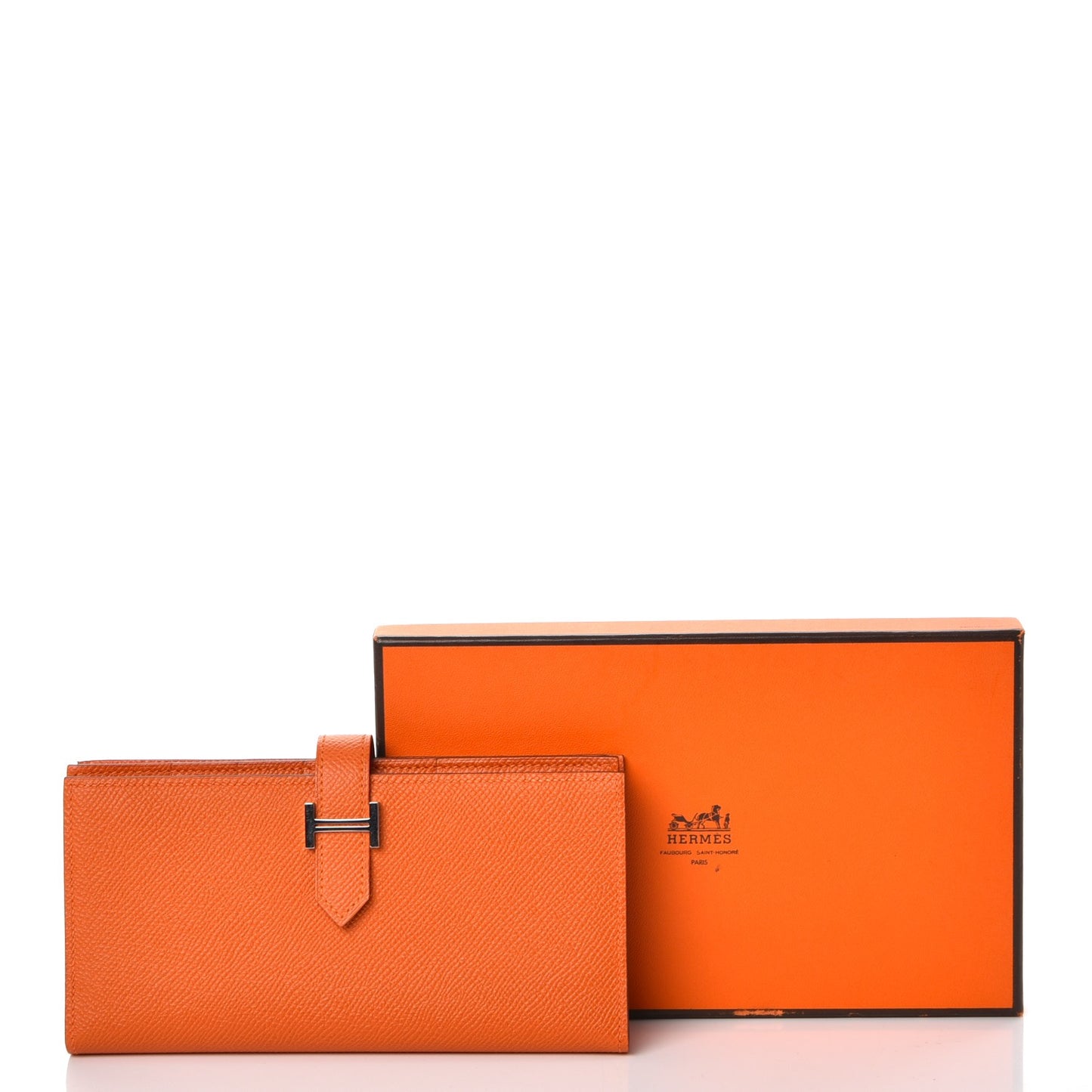 Epsom Bearn Gusset Wallet Orange