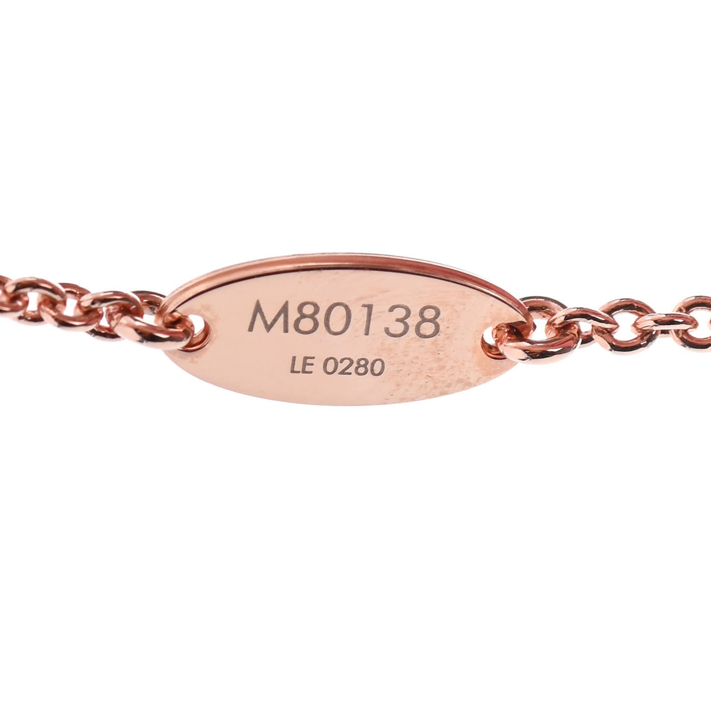 Essential V Bracelet Pink Gold