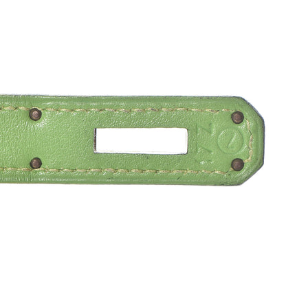 Hermes Veau Gulliver Kelly Retourne 32 Vert Cru 18 of 46
