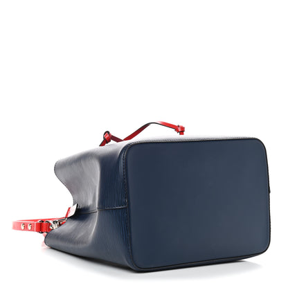Louis Vuitton Epi Neonoe Indigo Coquelicot 4 of 9