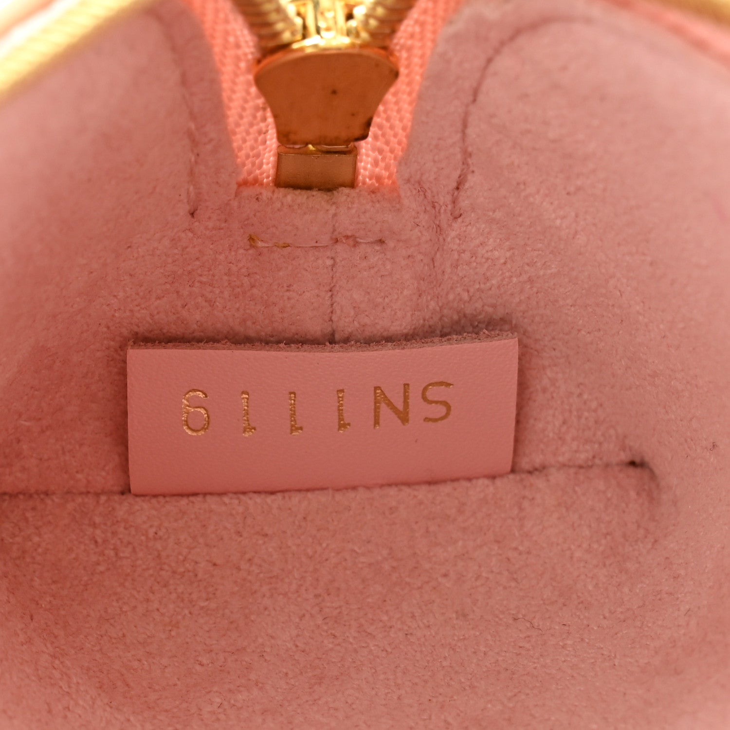 Louis Vuitton Damier Azur Elizabeth Pencil Pouch Rose Ballerine 7 of 10