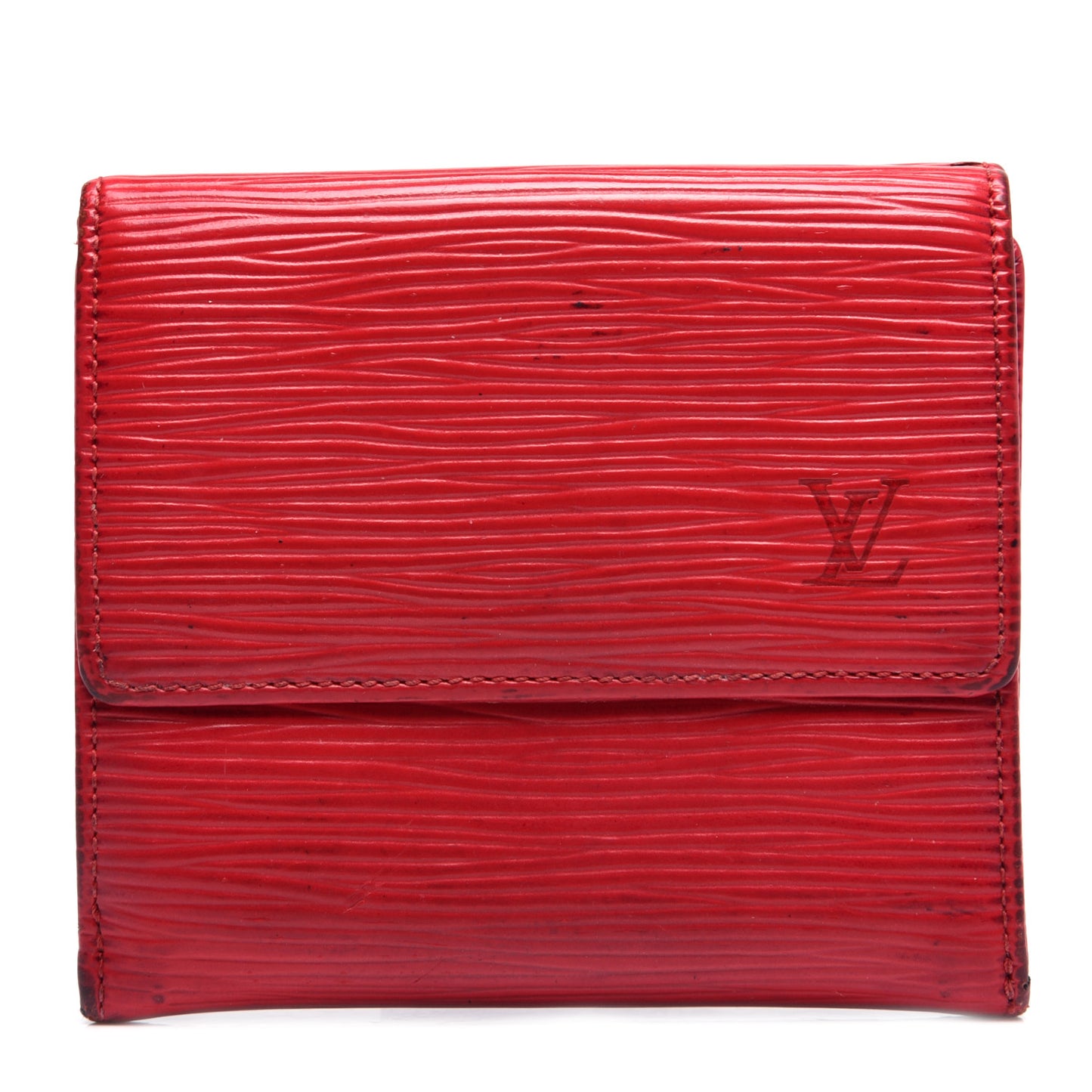 Epi Elise Wallet Castillan Red