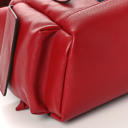 Gucci Grained Calfskin Medium Ophidia Double Buckle Backpack Red 7 of 8