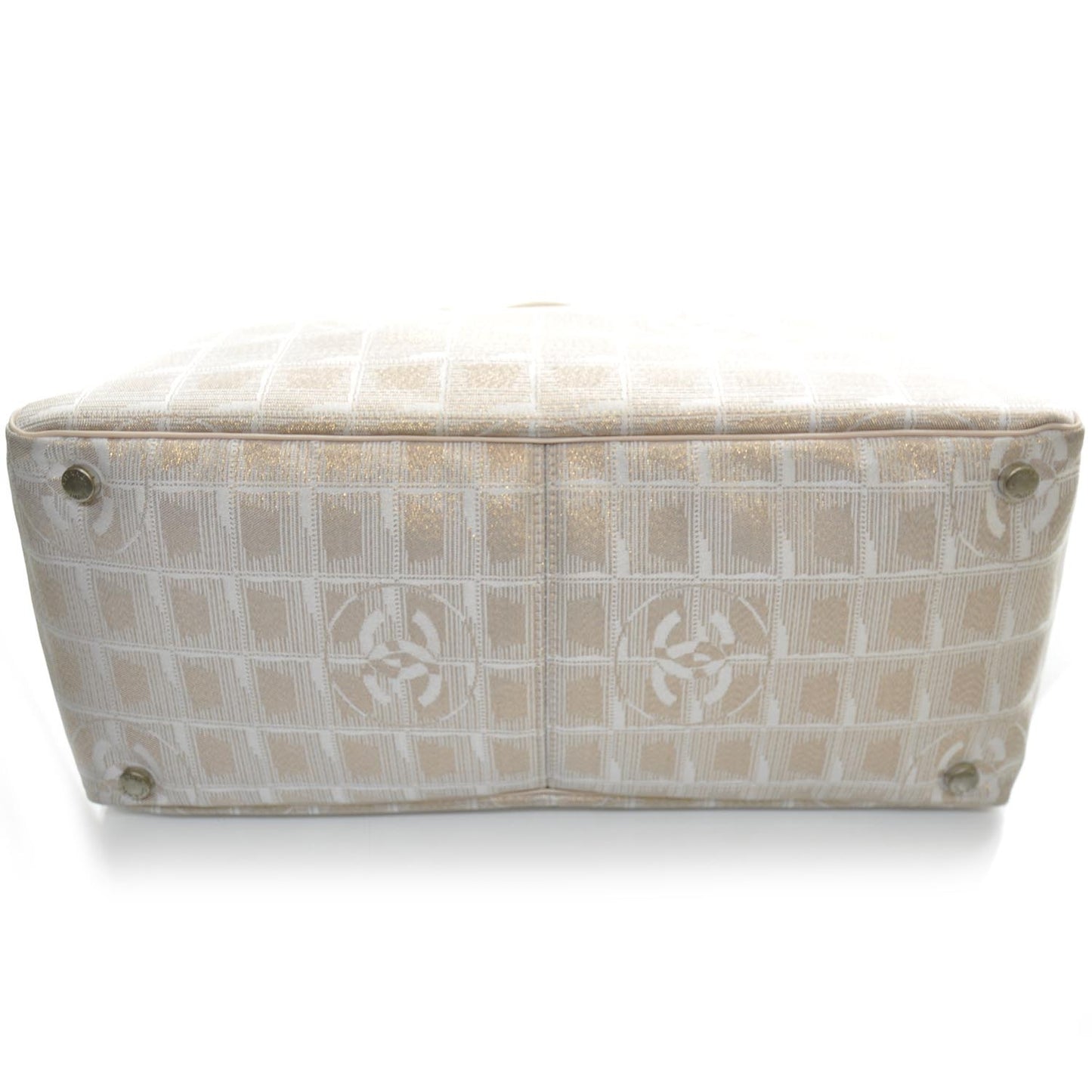 Nylon Travel Large Tote Beige