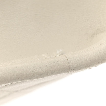 Saint Laurent Lambskin Quilted Monogram Baby Victoire Chain Clutch Blanc Vintage 12 of 12