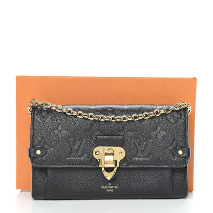 Louis Vuitton Empreinte Vavin Chain Wallet Black 10 of 10
