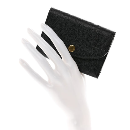 Louis Vuitton Empreinte Rosalie Coin Purse Black 3 of 6