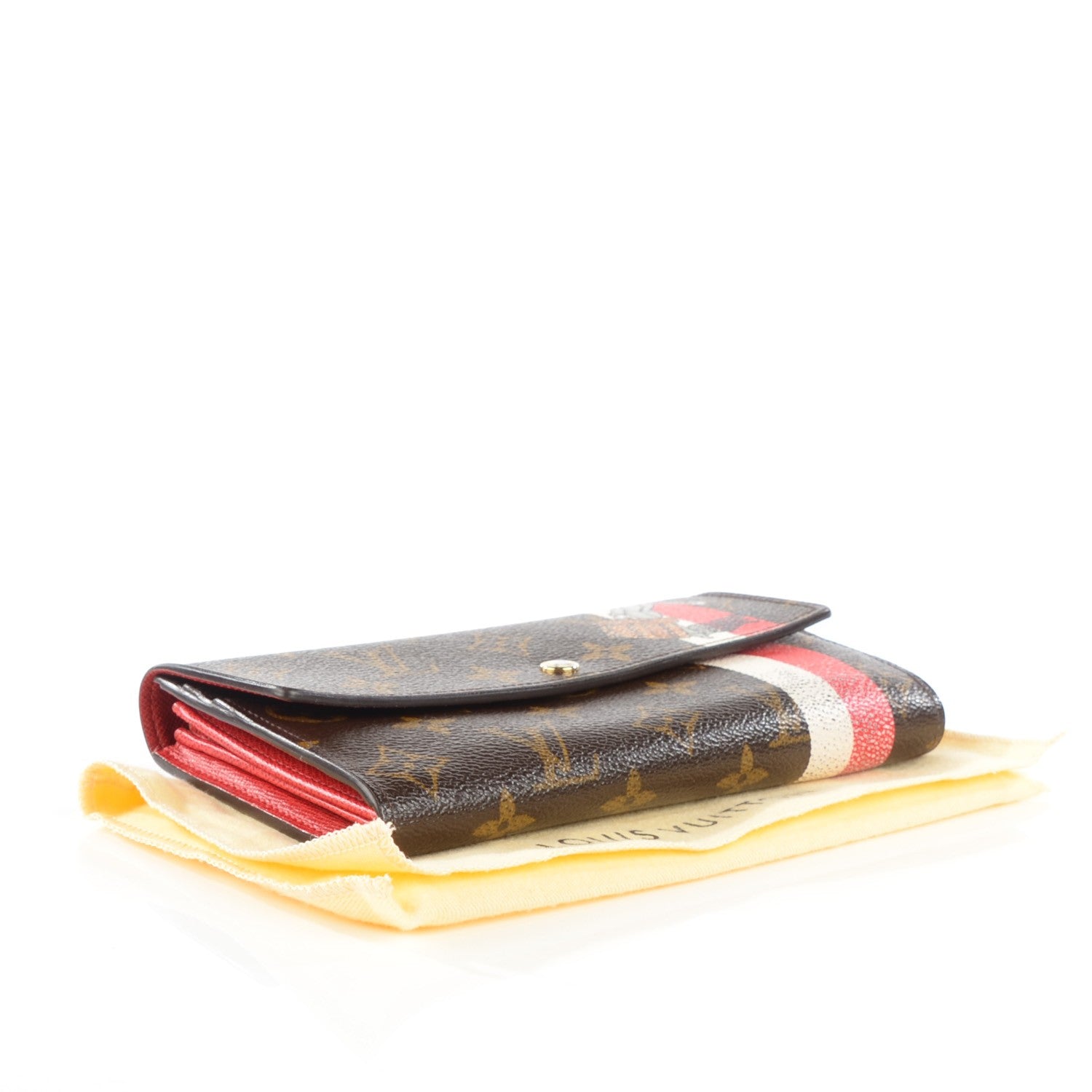 Louis Vuitton Monogram Groom Sarah Wallet 4 of 8