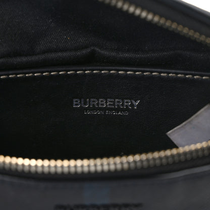 Burberry E-canvas Check Cason Mini Bum Bag Navy Blue 6 of 9
