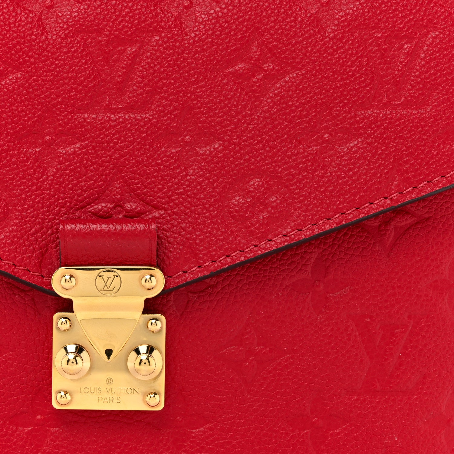 Louis Vuitton Empreinte Pochette Metis Scarlet 8 of 12