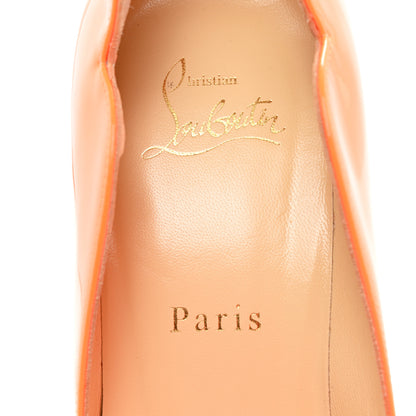 Christian Louboutin Patent Hot Chick 100 Pumps 39 Sunset 7 of 7