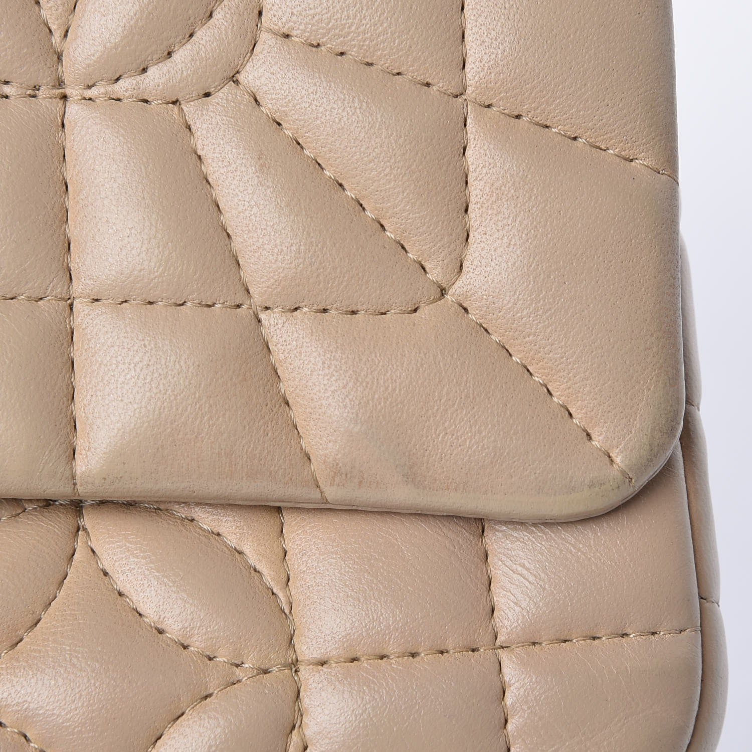 Chanel Lambskin Mini Lady Graphic Flap Ivory 10 of 19