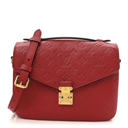 Louis Vuitton Empreinte Pochette Metis Scarlet 1 of 14