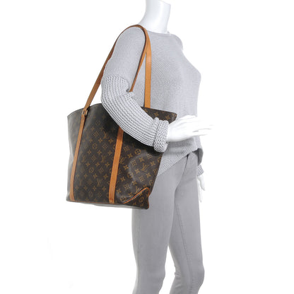 Louis Vuitton Monogram Sac Shopping Tote 2 of 7