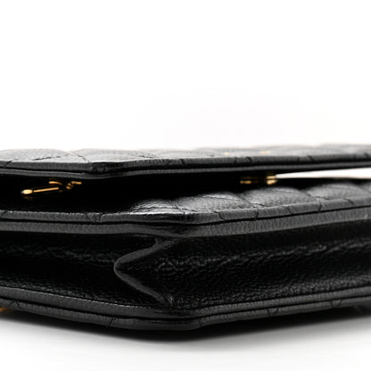 Chanel Caviar Quilted Wallet on Chain WOC Black 10 of 12