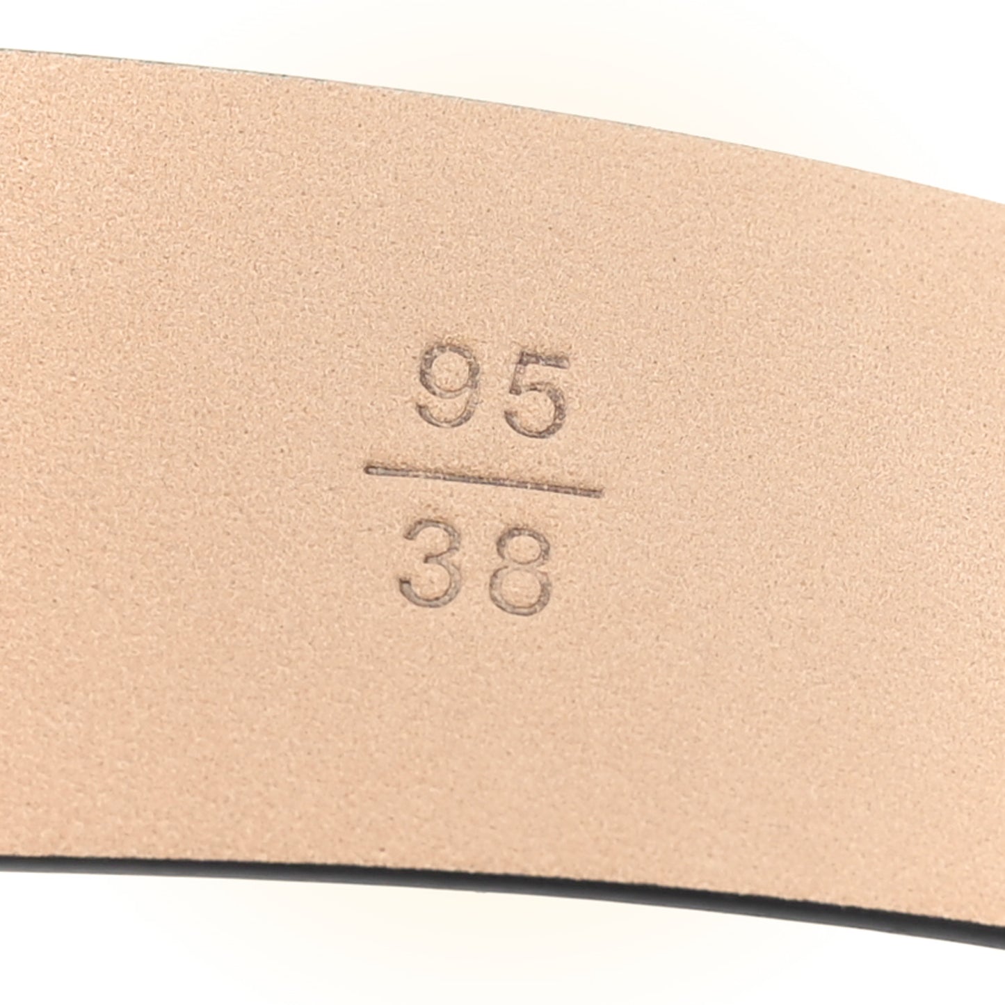 Calfskin Belt 95 38 Black