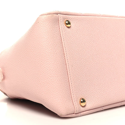 Chanel Caviar Quilted Petit Timeless Shopping Tote PTT Pink 9 of 11