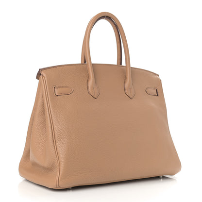 Hermes Taurillon Clemence Birkin 35 Bisciut 2 of 12