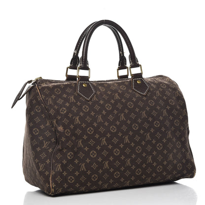 Louis Vuitton Mini Lin Speedy 30 Ebene 3 of 16