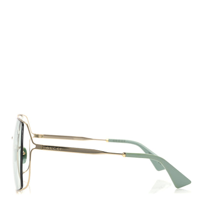 Gucci Metal Sunglasses GG0817S Green 3 of 8