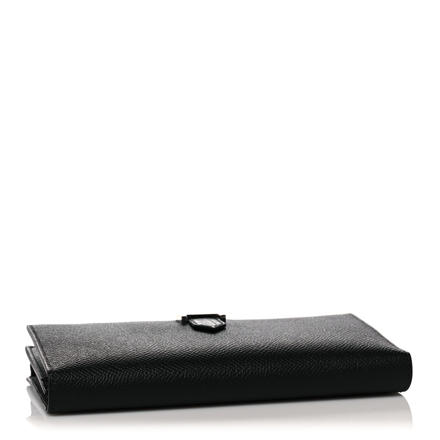 Epsom Matte Alligator Bearn Touch Gusset Wallet Black