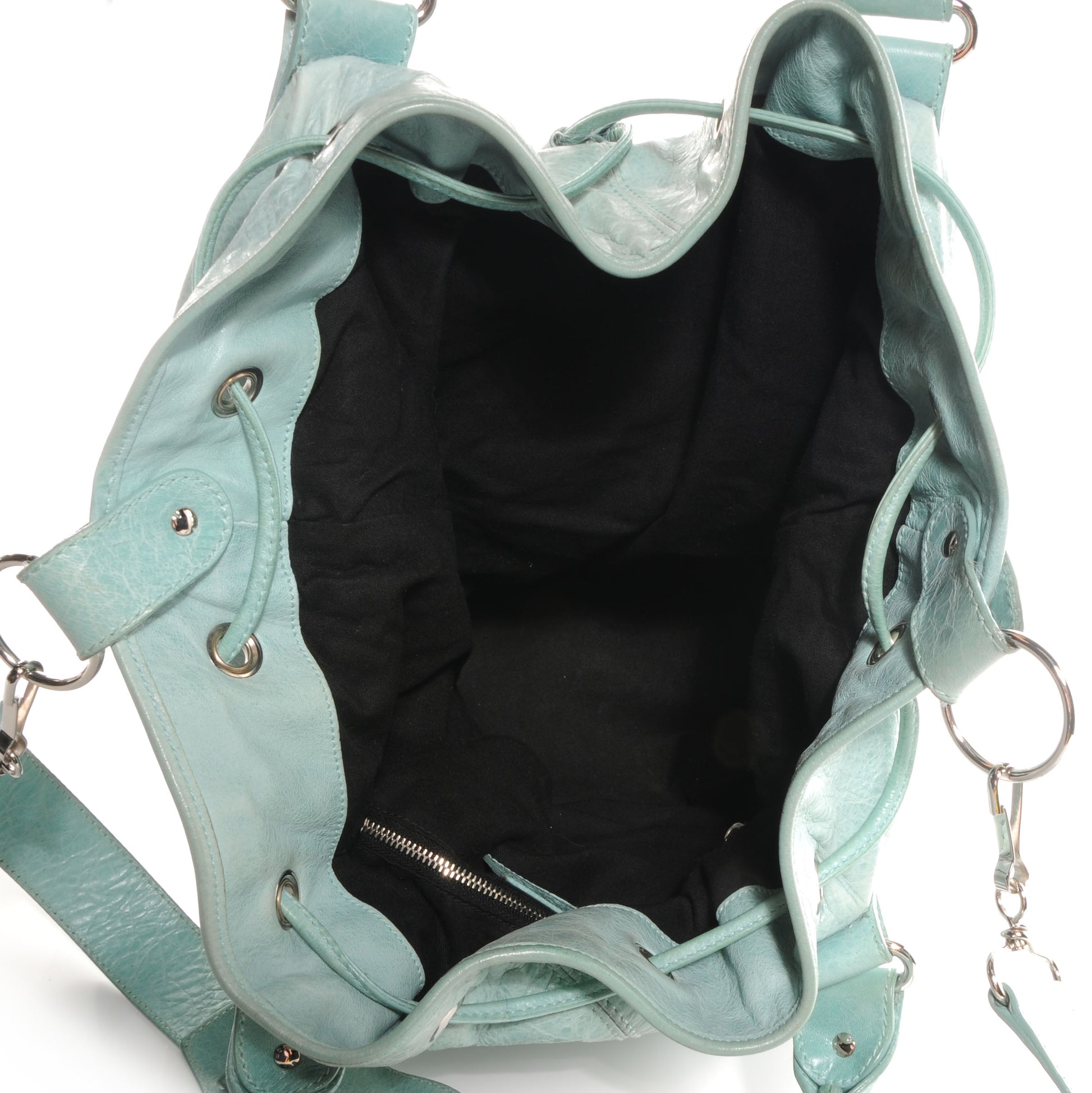 Balenciaga Agneau Giant 21 Silver Hardware Pompon Maldives 5 of 11