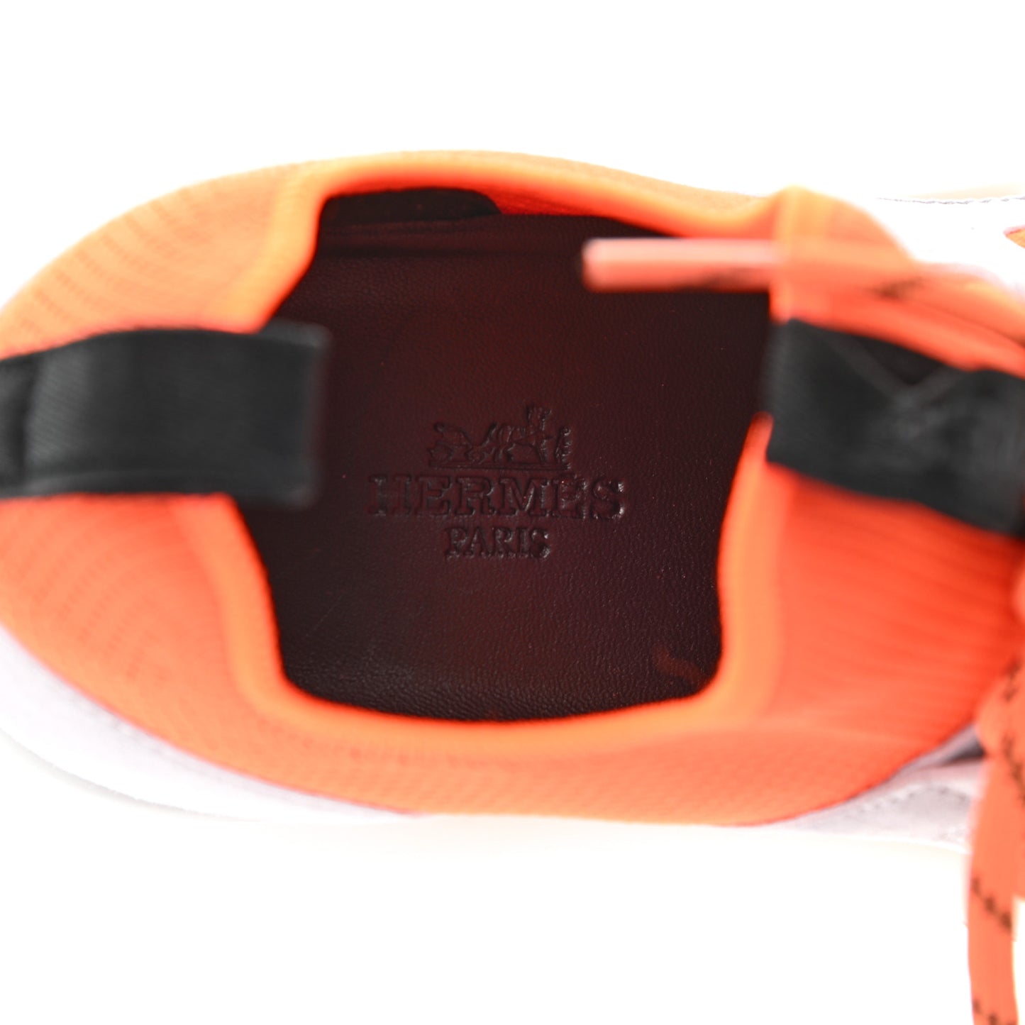 Technical Canvas Suede Goatskin Womens Duel Sneakers 37 Orange Multicolor
