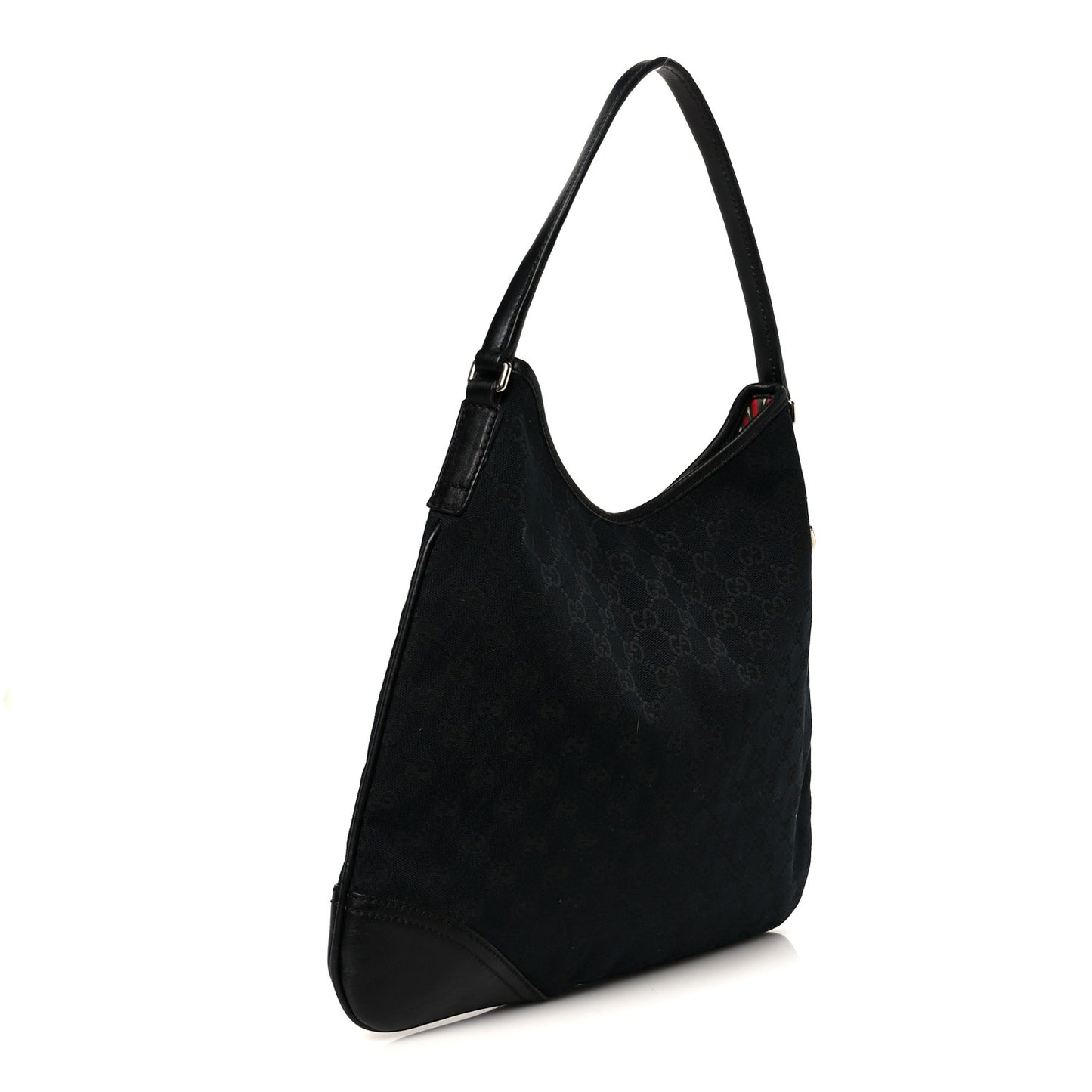 Monogram Medium New Britt Hobo Black