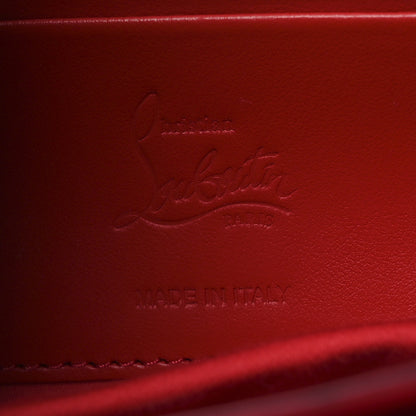 Christian Louboutin Patent Psychic Twist Zip Clutch Bag Loubi 6 of 10