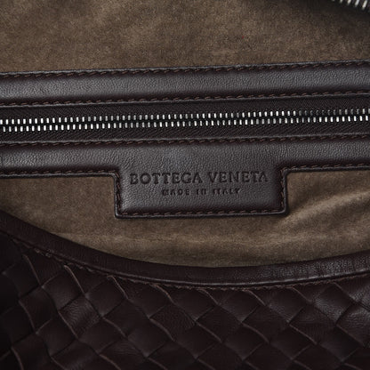 Bottega Veneta Nappa Intrecciato Large Studded Fringe Veneta Hobo Ebano 6 of 8