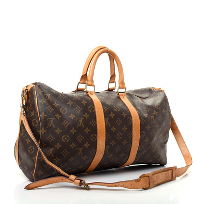 Louis Vuitton Monogram Keepall Bandouliere 45 2 of 11