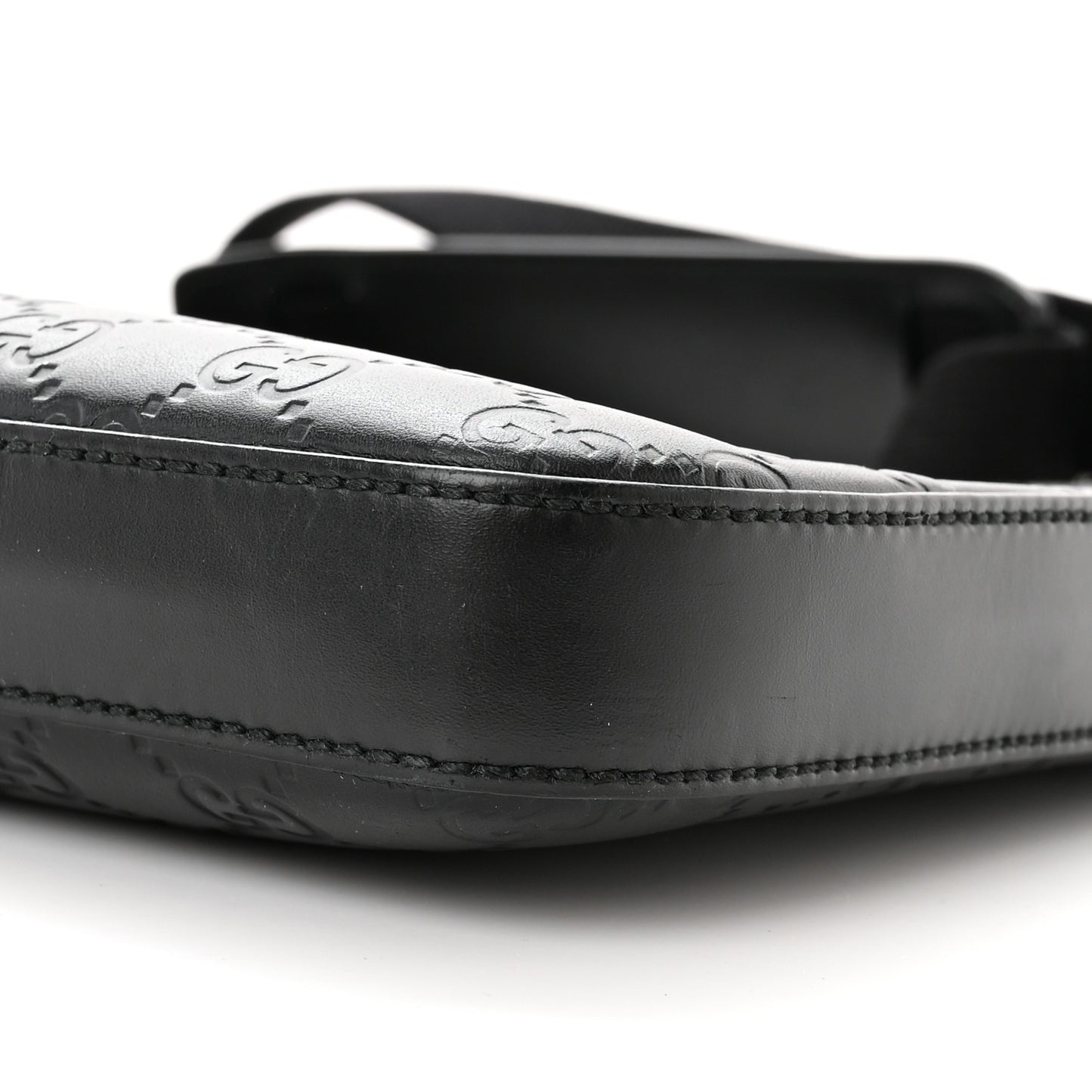 Guccissima Signature Small Messenger Bag Black