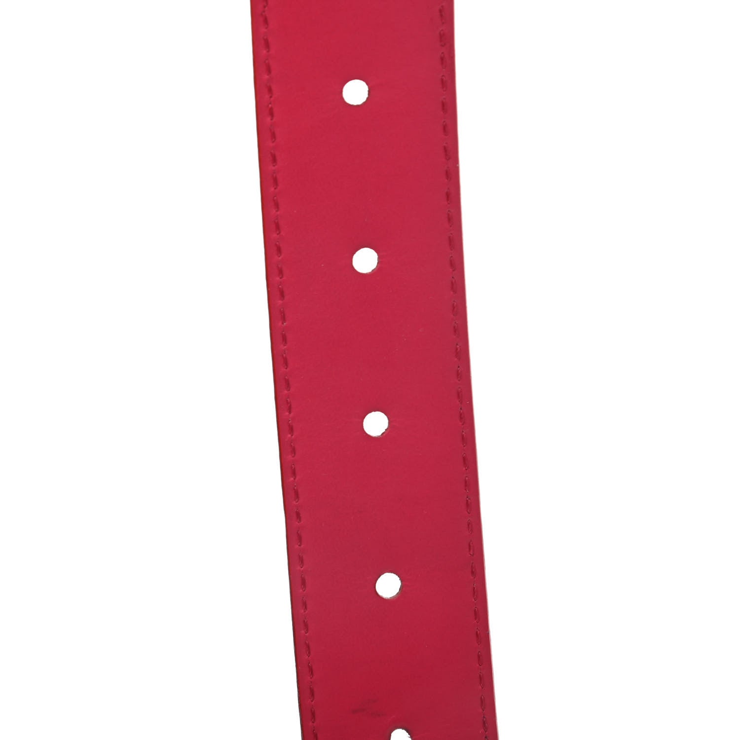 Louis Vuitton Monogram Multicolor LV Cut Reversible Belt 85 34 White Grenade 5 of 7