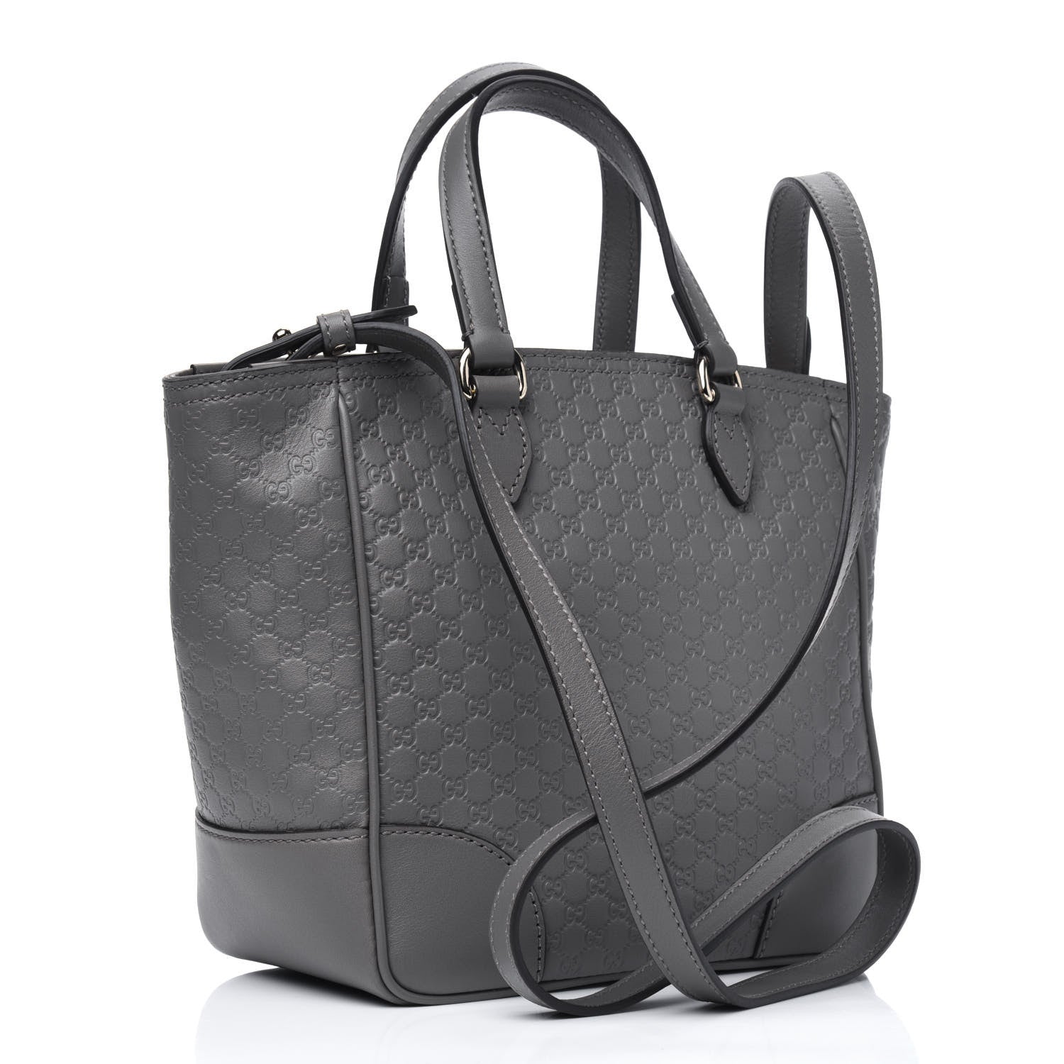 Gucci Microguccissima Small Bree Tote Graphite 4 of 16