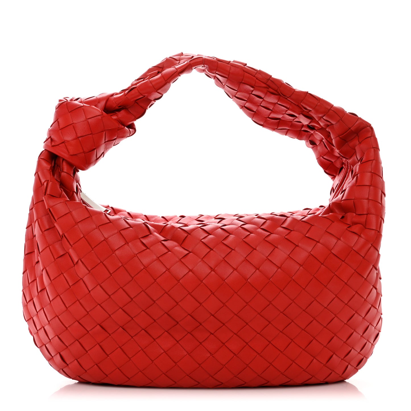 Nappa Intrecciato Small Jodie Red